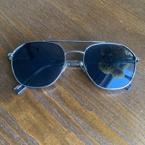 Frye brand Kara metal aviator style sunglasses